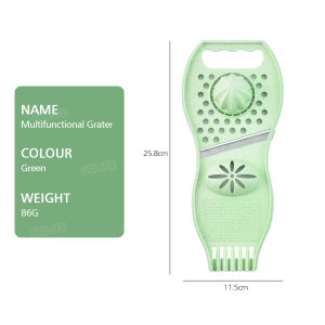 GOLIFE Professional Mandolin Slicer 6In1 Vegetable Slicer Kitchen Multifunction Vegetable Cutter Julienne Cutter