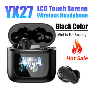 VAORLO Bluetooth V5.4 Smart Earphones LCD Touch Screen Wireless Headphone ANC Active Noise Cancel Sports Gaming Earplugs HiFi Stereo Music Headset With HD Microphone Switching Between Multiple National Languages For Android IOS All Smartphone