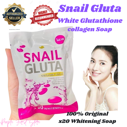 Brightens and Lightening your whole body with Snail Gluta White