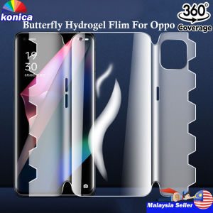 OPPO Reno 8 Pro 5G / Oppo 8 5G / Oppo 7 Pro 5G 360 Butterfly Full Coverage Hydrogel Screen Protector