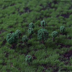 [COD] Laogeliang 20 cái cây bụi thảm thực vật cảnh quan cát Bảng Mô hình cây deor