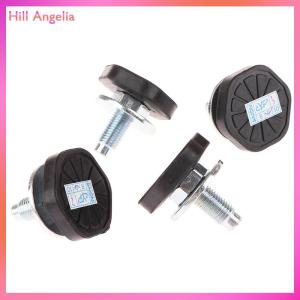 [Hill Angelia] 4Pcs For Haier LG Drum Washing Machine Fixed Feet Case Screw Balance Shock Absorption Non-slip Pad Feet