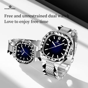WANCHEN STARSKY Trend Men Women Fashion Original Quartz Watch Luxury Brand Couple Watches Set Waterproof