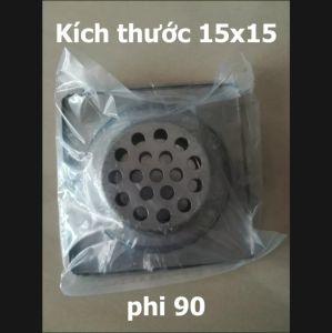 Phễu thoát sàn inox chống hôi phễu lọc rác phi 60 và phi 90