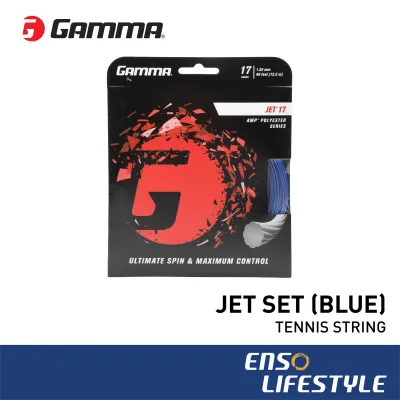 GAMMA Tennis String - Jet Set (Blue)