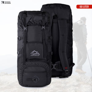 Tas Gunung Carrier 60L Backpack Hiking Camping Travel Bag 60 Liter 656