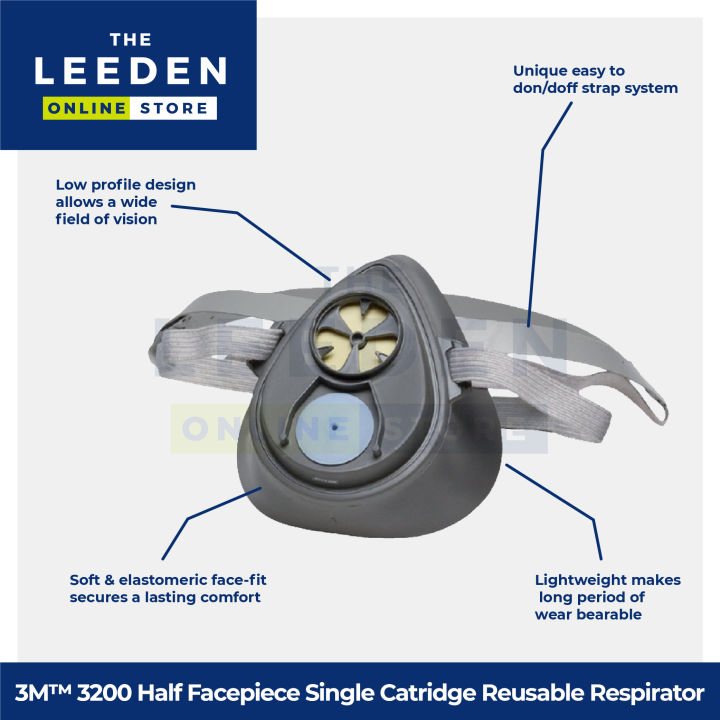 3M%203200%20Half%20Facepiece%20Single%20Catridge%20Reusable%20Respirator%20by%20Leeden%20Online%20Store%20-%20Image%204