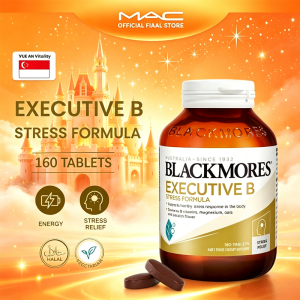 BLACKMORES Executive B Stress Formula 160 Tablets(Relieve ongoing physical and emotional stress)