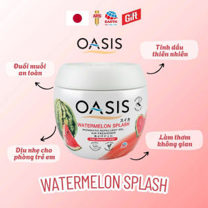 Sáp Thơm Đuổi Muỗi OASIS 180g – Hương Thơm Thiên Nhiên An Toàn Cho Gia Đình
