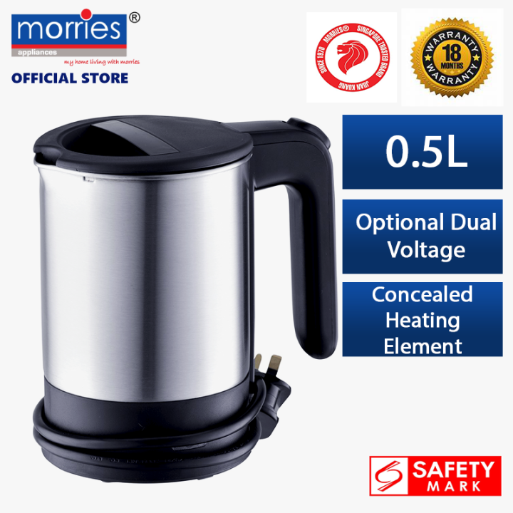 Stainless Steel Morries Travel Kettle Morries Stainless Steel