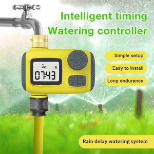 3-Outlet Water Timer Garden Irrigation System Smart Independent Watering Sprinkler Programmer Tool