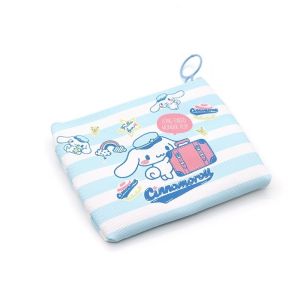 Cartoon Sanrio Coin Purse Wallet Kawaii Mymelody Kuromi Cinnamoroll Zipper Mini Coin Purse Storage Bag Girls Gift