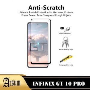 Promo Tempered Glass Layar INFINIX GT 10 PRO Pelindung Layar Depan layar
