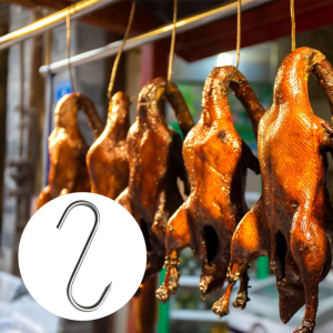 20 cái thép không gỉ butcher của móc với cho Sharp tip cho butcher cửa hàng cho nhà bếp nóng và lạnh hút thực tế Hoo