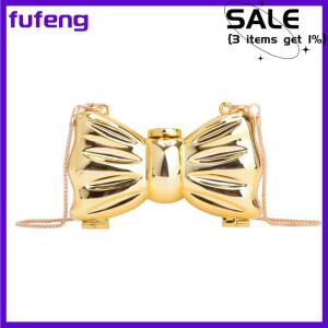 fufeng New Acrylic Lipstick Bag For Wommen High Quality Acrylic Shoulder Bag Flower Bow Bag Mini Change Key Crossbody Bag