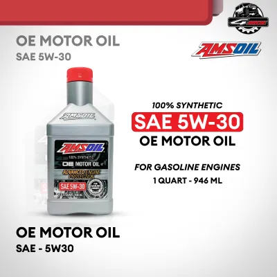 Amsoil SAE 5W30 OE Motor Oil Advanced Engine Protection for Gasoline Engines 1 Quart