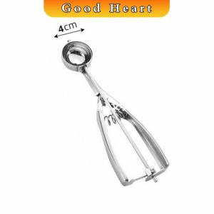 J.D. ทนทาน ที่ตักไอติม ที่ตักไอศครีมสแตนเลส ใช้งานง่าย Ice Cream Scoop