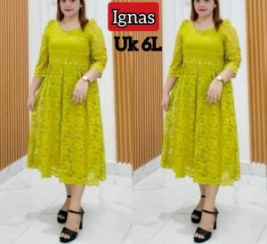 brokat dress sity  import payet