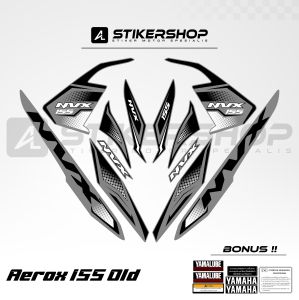 STIKER STRIPING AEROX OLD - LAMA GRAFIS VARIASI 053