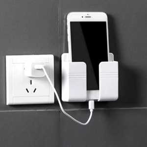 Holder HP Tempel Dinding Tempat HP Remote Dinding Tempat Charger
