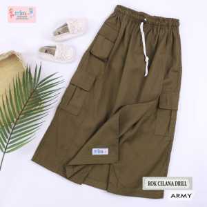 Rok Celana anak Mfm Collection / Rok Celana anak Army / Rok Panjang Anak / Rok advanture Anak