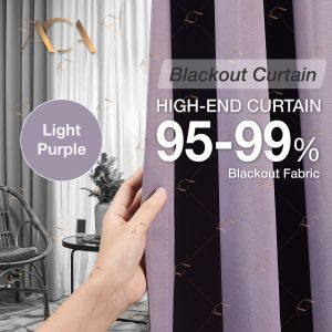 BUY 3 FREE 1 - InStyle Premium Blackout Drapes with UV Protection Noise Reduction & Triple Weave Technology - Thick Polyester Curtain with Hooks & Rings