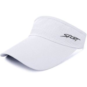 GS Summer Breathable Running Sport Headband Sports Visor Beach Hat Baseball Cap Sun Hat