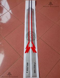 Stiker mobil pickup Sticker Neptune Cyclone Engine Sticker mobil T120SS Stiker Lis body mobil pickup