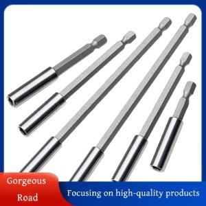 [Gorgeous] Hot Sale Hexagonal Handle Extended Connecting Rod Magnetic Screw Bits Extension Rod Long Handle Screwdriver Tip Holder Non-slip Hand Tool