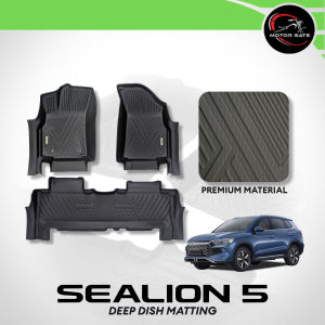 BYD Sealion 5 DM-i 2024 to 2026 OEM / EXCELLENT Deep Dish Matting Thailand Quality Car Accessories