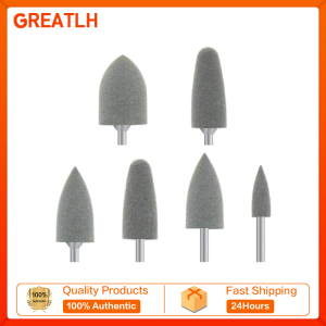 GREATLH 10pcs/set Silicone Rubber Polishers Teeth Whitening Tools Kit Dental Lab Tools