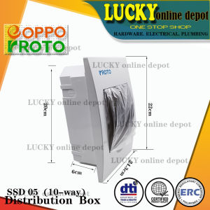 EOPPO SSD 01/SSD-01A/SSD 02/SSD 03/SSD 04/SSD 05/SSD 07/SSD 09 / SSD-12 / SSD-18 PLASTIC DISTRIBUTION BOX