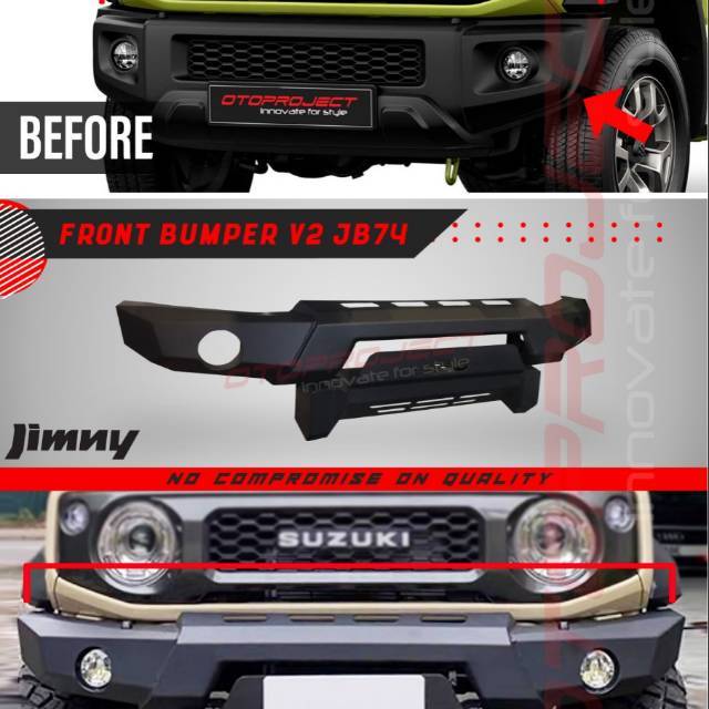 FRONT BUMPER SUZUKI JIMNY V1