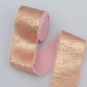 (5m/roll) 40mm gilt plush chiffon ribbon lace Gift Wrap Wedding Festival Party Decorative crafts Make vintage embroidery