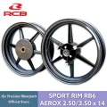 ✅ RCB MAGS [RB6] AEROX155 2.50/3.50 x 14. 