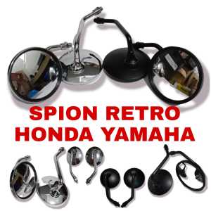 SPION BULAT RETRO HONDA YAMAHA