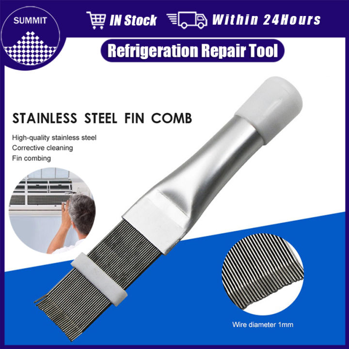 Air Conditioning Fin Cleaning Comb Stainless Steel Aircon Coil Fin ...