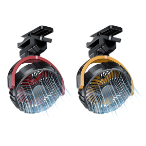 คลิปหนีบปรับได้3ระดับพัดลมชาร์จไฟได้พัดลมความเย็นหมุนได้900องศาสำหรับการเดินทางสำนักงานบ้าน