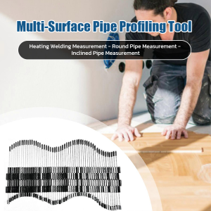 Universal Shape Extractor Multifunctional Curved Tee Demolition Pipe Worker Tool Multi-Surface Pipe Profiling Tool