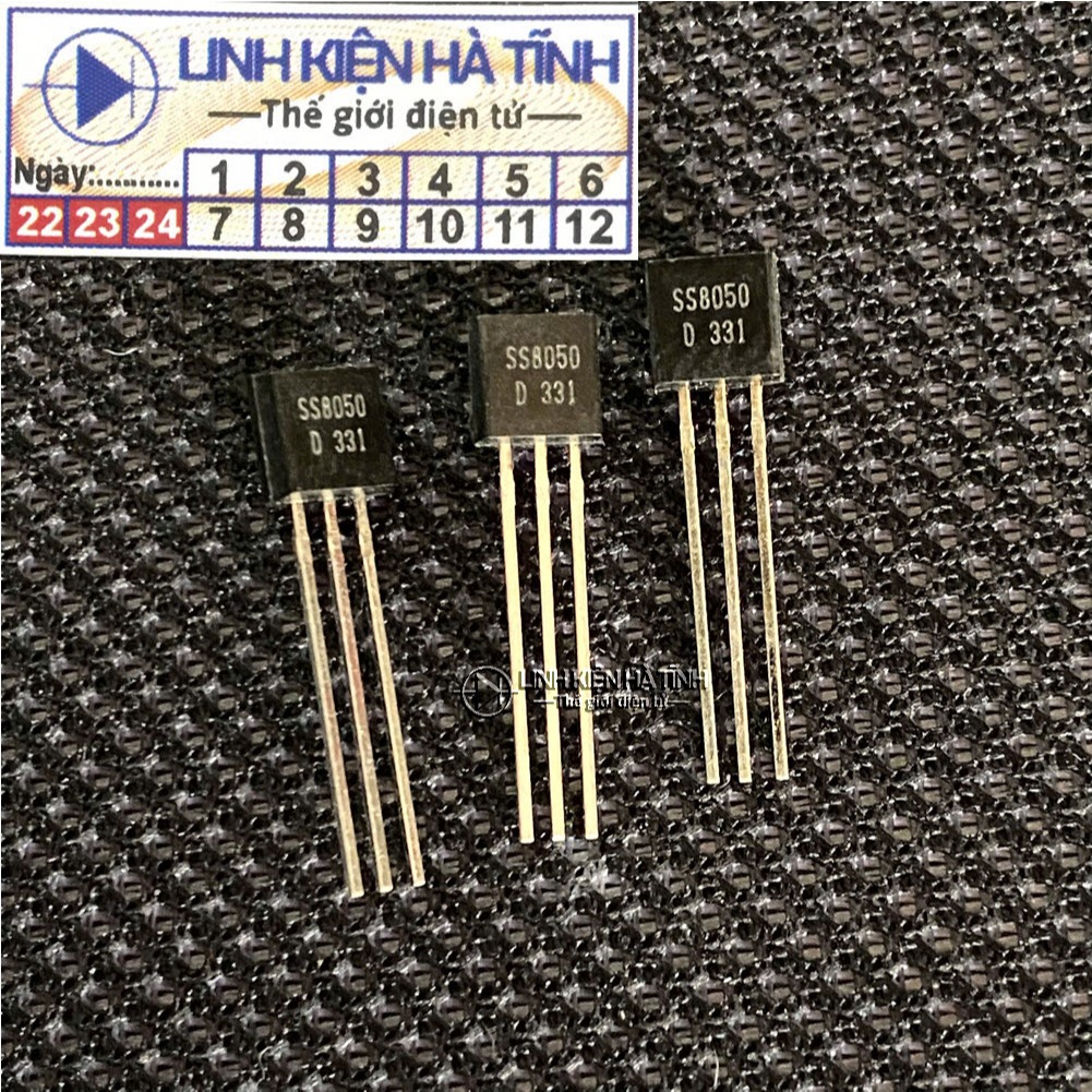 Túi 20 con transistor SS8050 TO-92 mới