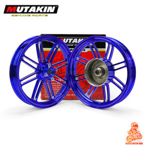 MUTAKIN Motorcycles MT88 CNC Mags For Honda BEAT CARB/FI Front Disc Rear Drum【1.8x2.15x14】