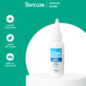Dung dịch vệ sinh tai trị ngừa viêm tai cho Chó Mèo Oxymed Ear Cleaner Tropiclean 118ml