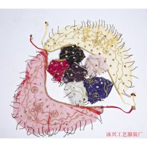 Belly Dance Head Scarf Shawl And Face Veil