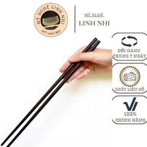 Đũa xào nấu gỗ trắc 35cm