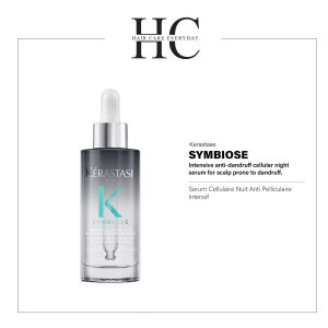 Kerastase Symbiose Serum Cellulaire Nuit Anti-Pelliculaire Intensif 90ml - Intensive anti-dandruff cellular night serum for scalp prone to dandruff.