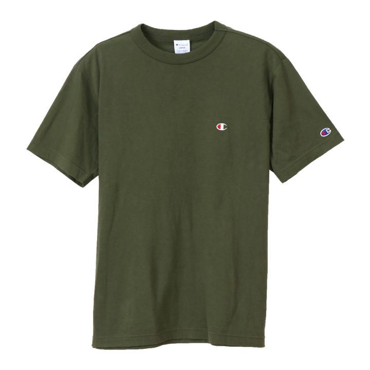 Green champion shirt best sale