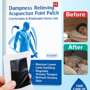 Dehumidifying Acupoint Patch Natural Detox Body Moisture Removal Patches Fatigue Relief Body Dehumidifying Patch