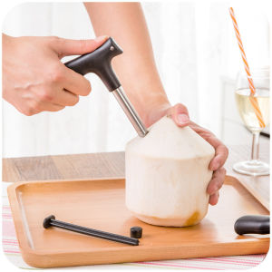 Dụng cụ khui dừa tươi dụng cụ đục lỗ trái dừa siêu nhanh tiện lợi-HAUSE