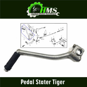 PEDAL STATER TIGER - ENGKOL SELAHAN KICK STARTER TIGER LAMA / TIGER NEW