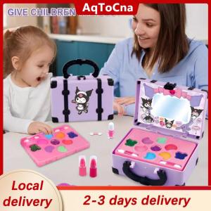 [COD] AqToCna Ship within 24 hours Make Up Kit For Kids 17PCS Makeup Toy Makeup Set For Kids Non-toxic Makeup Toy Set Play Toy Gift